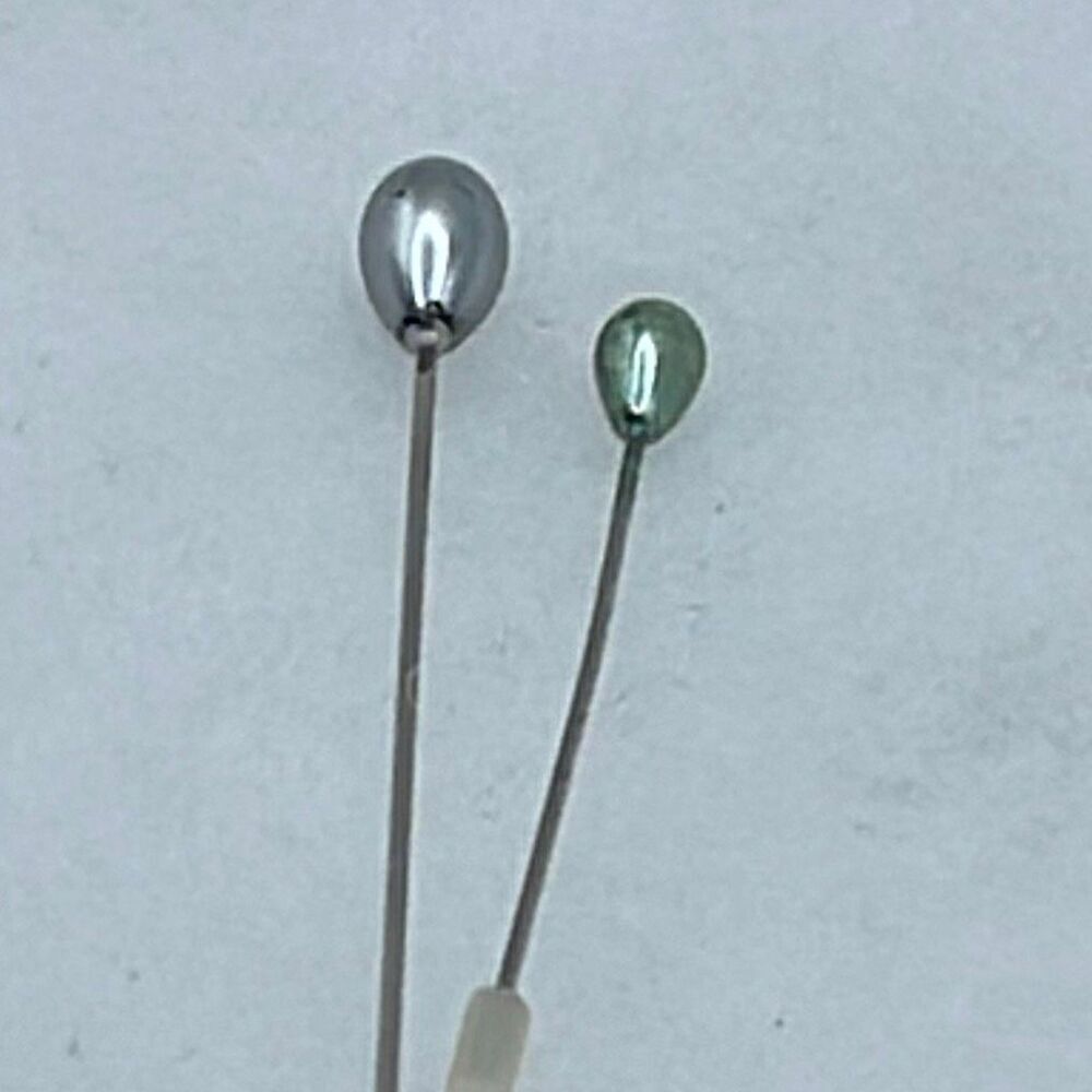 Vintage Midcentury faux pearl hat pins